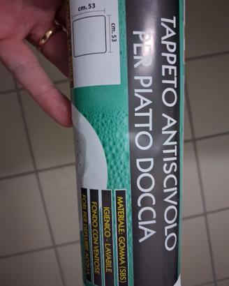 Tappetino doccia antiscivolo
