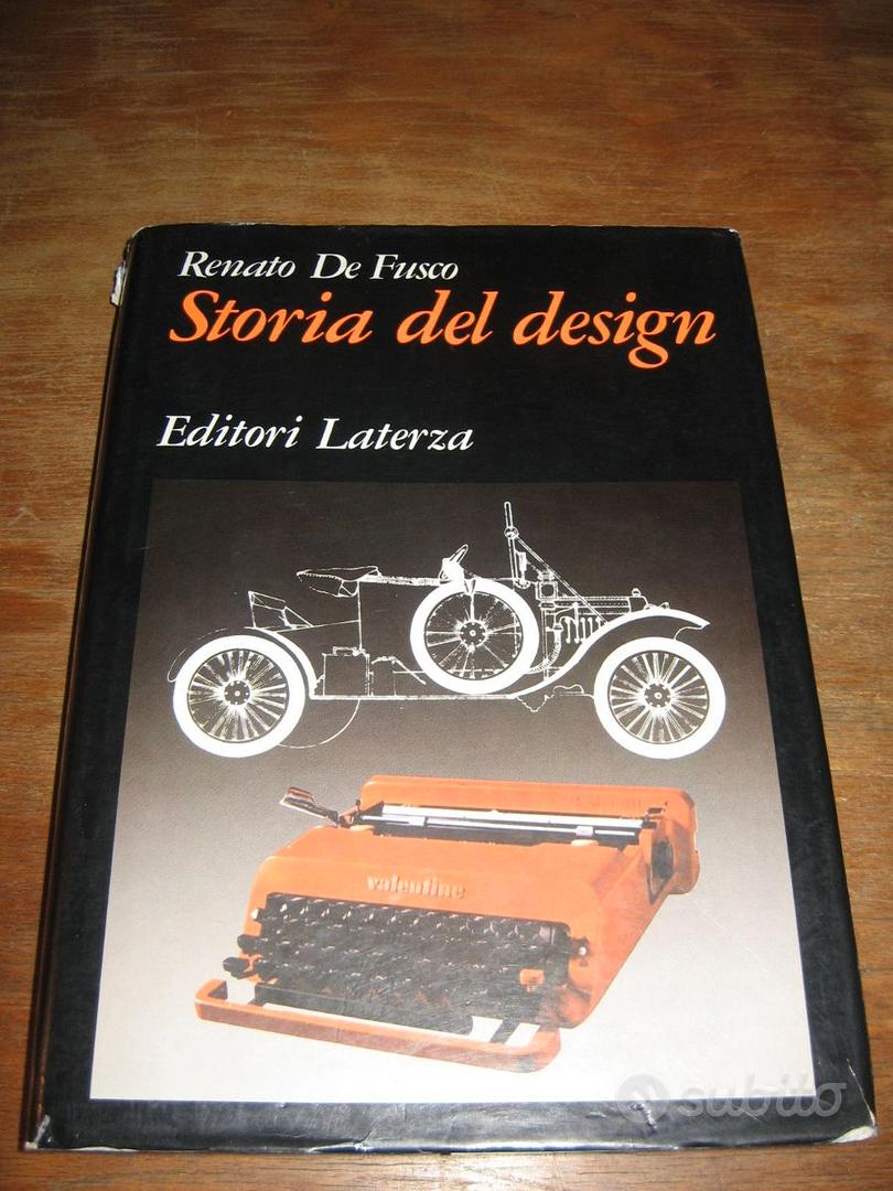 STORIA DEL DESIGN DE FUSCO LATERZA STAMPA ART DECÒ - Libri e Riviste In  vendita a Milano