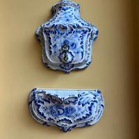 Acquasantiera ceramica