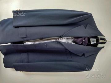 Completo blu scuro da Uomo taglia 42 NUOVO
