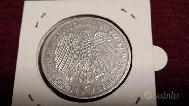 10 MARCHI-(argento)-1987-5 MARCHI-ANNO 1981-PZ.5