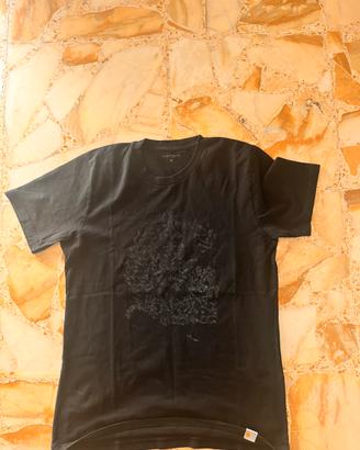T-shirt Carhartt nera con grafica logo - Taglia M