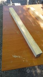 4 Morali in Legno 80 cm (sez. circa 5,5 x 5,5 cm)