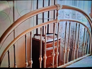 testiera letto bagno oro