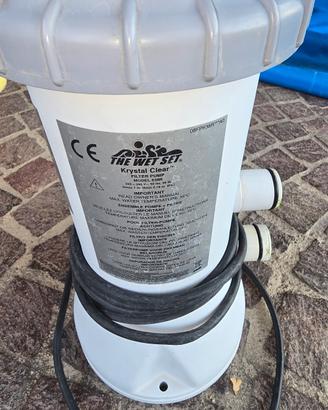 motore per piscina con filtro 
