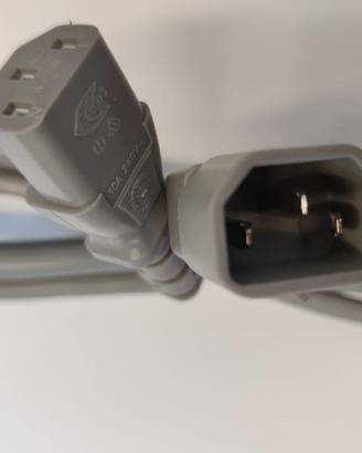 5 Cavi alimentazione prolunga IEC 13 a IEC 14