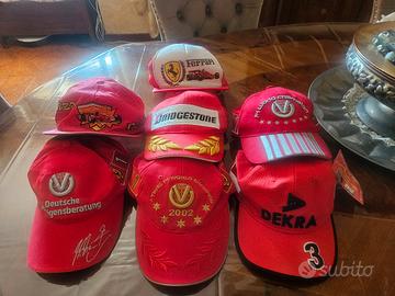 collezzione cappelli ferrari schumacher