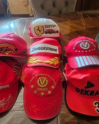 collezzione cappelli ferrari schumacher