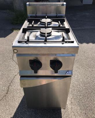 Cucina gas professionale Berto’s G7F2ME 2 fuochi
