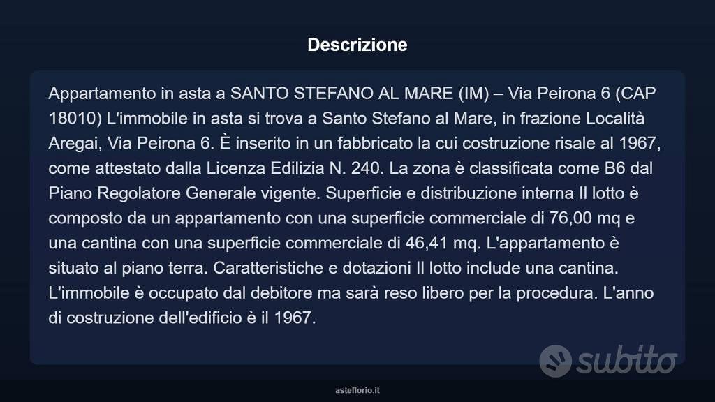 Appartamento – Santo Stefano al Mare, Cavi - Vista 4