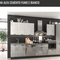 cucina alfa 3,60m con aggiunta di 30cm