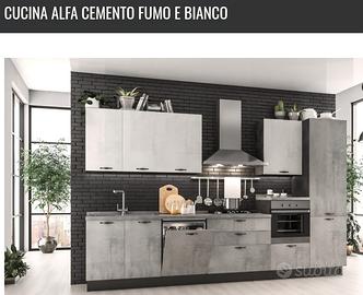 cucina alfa 3,60m con aggiunta di 30cm