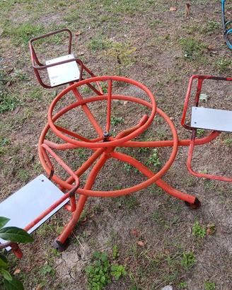 giostra girevole per bambini anni 70/80 