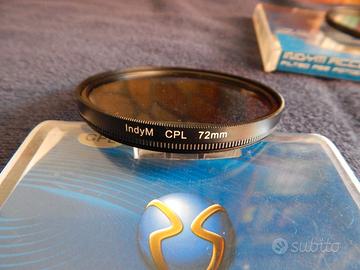 Filtro IndyM Polarizzatore CPL 72mm