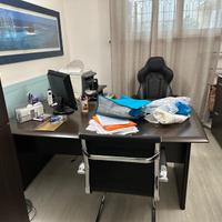 Scrivania Las e schedario Las