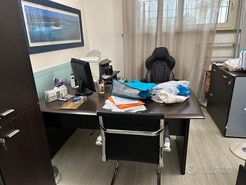 Scrivania Las e schedario Las