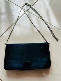 Pochette a tracolla blu
