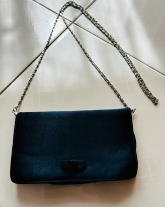 Pochette a tracolla blu