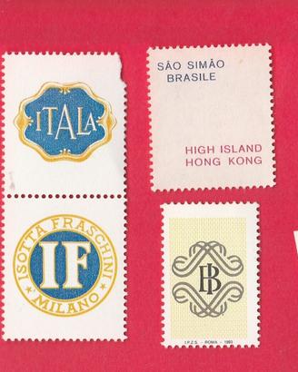Bolli francobolli chiudi lettere, erinnofilia