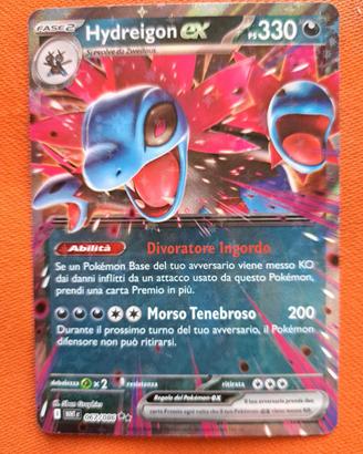 Hydreigon Ex 067/186 ita mint - Fuoco Bianco