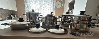 Batteria di pentole MMC 15 pezzi, alta gamma