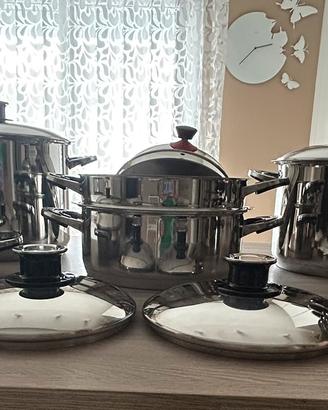 Batteria di pentole MMC 15 pezzi, alta gamma