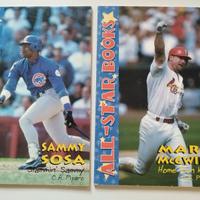Baseball All Star Books 2 vol. Mark McGuire S.Sosa
