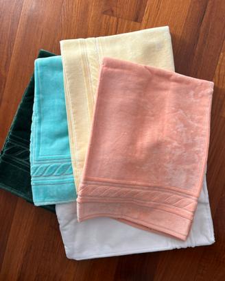Tappeto bagno doppio cotone in vari colori