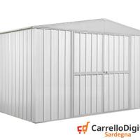 Box in lamiera di Acciaio 360x260cm 9mq bianco