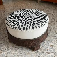 Tavolino pouf macina