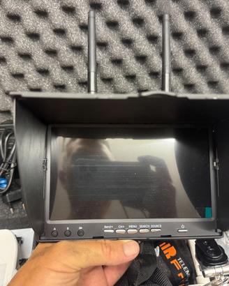 Monitor FPV 7" 5.8GHz Diversity LCD5802