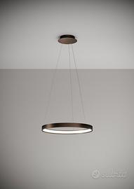 Lampadario sospensione Anello LED Urban bronzo