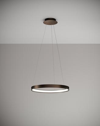 Lampadario sospensione Anello LED Urban bronzo