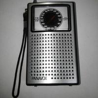 Mini Radio portatile marca Panavox vintage
