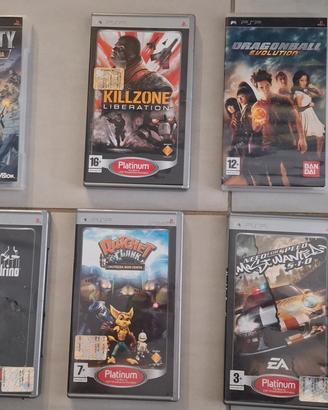 lotto videogame Psp Sony play station portatile 