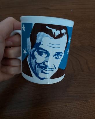 coppia tazze vintage con grafica in stile pop art