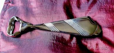 apribottiglie silver plated cravatta