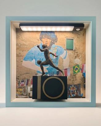 Quadro Murales Maradona