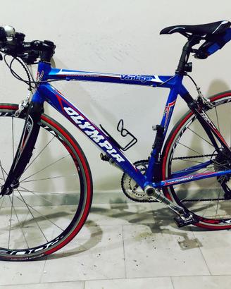 Bici da corsa Olympia Vantage flat bar