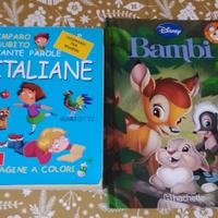 Dizionario illustrato +libro Bamby 