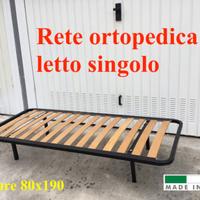 Rete a doghe ortopedica letto singolo  NUOVA