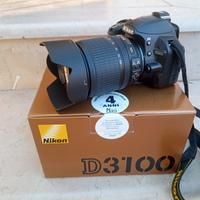 Nikon D3100 con 18-105 VR