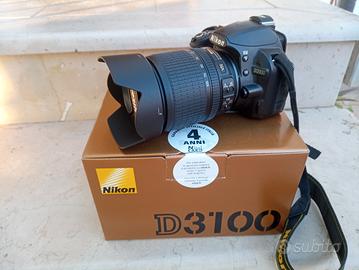 Nikon D3100 con 18-105 VR