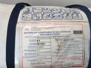 Zattera di salvataggio auto gonfiabile