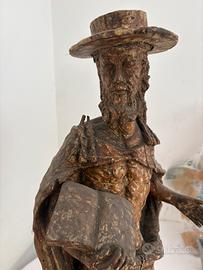 Scultura legno XVIII/XIX