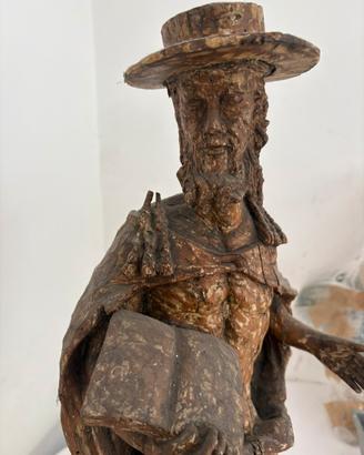 Scultura legno XVIII/XIX