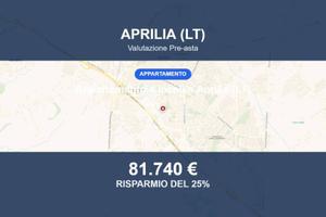Immobile in asta di 64 m² a Aprilia