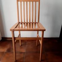 Set 4 sedie modello Milano designer Aldo Rossi