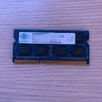 Ram ddr3 2gb portatile/sodimm