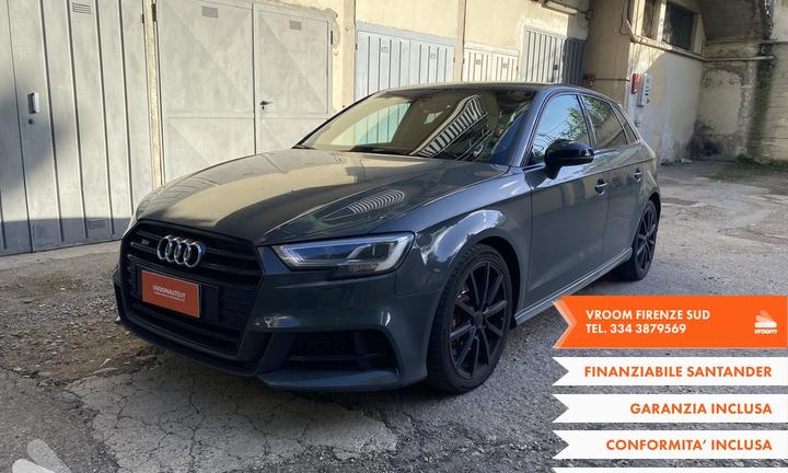 AUDI A3 3 serie S3 SPB 2.0 TFSI 300 CV quattro...